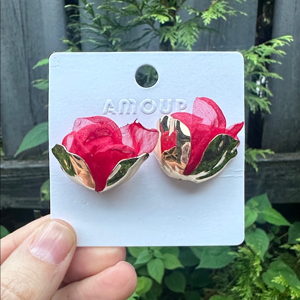 Floral Earrings ❤️🌼✨